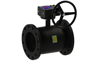 Кран шаровый стальной 11с333п Ду100/80 PN16
