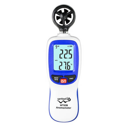 Анемометр, Bluetooth 0,3-30 м/с, -10-45 °C, фото 3