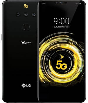 Смартфон LG V50 ThinQ 5G 6/128Gb Black, 1sim, 12+16+12/5+8 Мп, 6,4" P-OLED, Snapdragon 855, 4000 mAh, 6 міс.