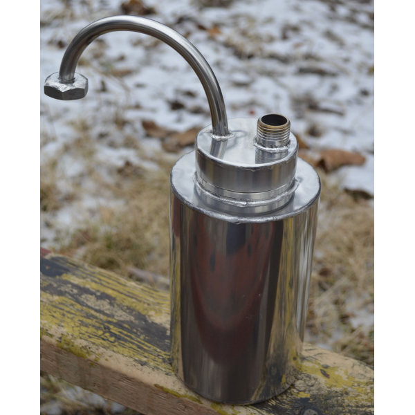 Сухопарник барботер для дистилятора