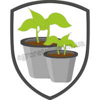 Пластикові горщики для вирощування розсади