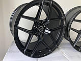 Диски BRIXTON RF7 Radial Forged колір Satin Black 22" BMW 5 G30, фото 5