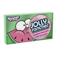 Jolly Rancher Watermelon Bubble Yum, 79 г, фото 1