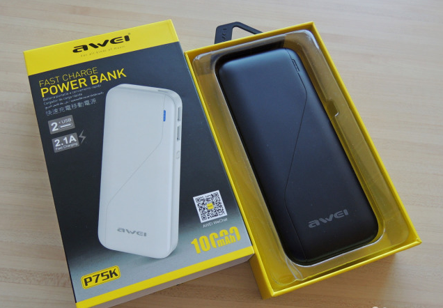 Оригинальный внешний аккумулятор Power Bank Awei P75K 10000 mAh Лучшая цена! - фото 7 - id-p1121291792