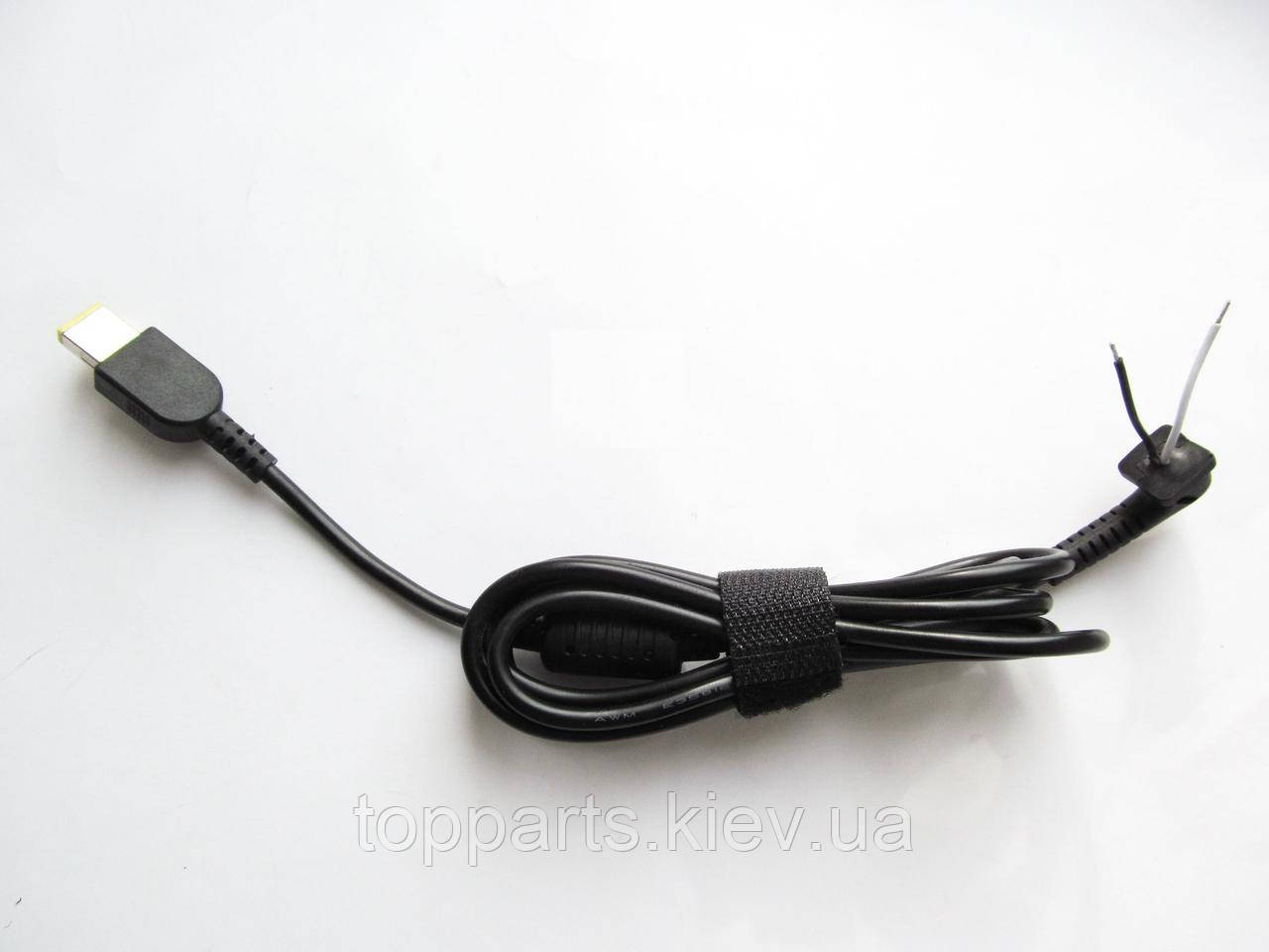 Кабель живлення DC для ноутбуків Lenovo (прямокутний роз'єм+ center pin)