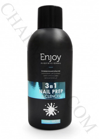 Універсальна рідина Enjoy 3в1 Nail Prep and Cleanser (150 мл)