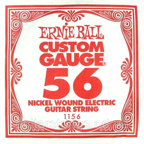 Струна Ernie Ball 1156 Nickel Wound .056 (електро), фото 1