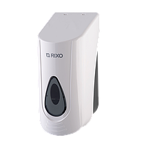 Дозатор для дезінфікуючих засобів 400 ml Rixo Maggio DS168W диспенсер для антисептика, фото 4