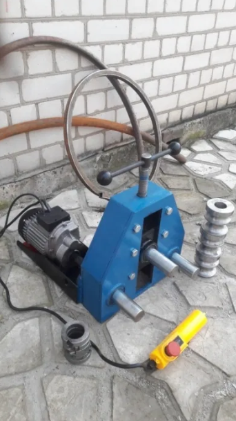 Електротрубогиб, профілогиб 60х40 мм. Трубогин на електроприводі.