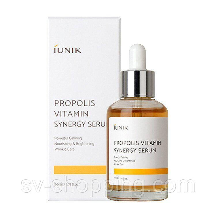Сироватка з прополісом IUNIK Propolis Vitamin Synergy Serum