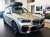 Захисна накладка на задній бампер для BMW X5M G05 2018+ /чорна нерж.сталь/, фото 2