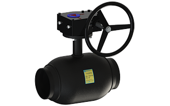 Кран кульовий сталевий 11с337п Ду125/125