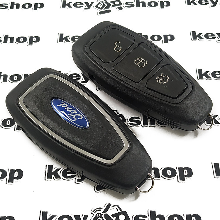 Оригинальный смарт ключ для Ford (Форд), 3 кнопки, чип ID49 (PCF7953V) HITAG PRO / 433 MHz - фото 2 - id-p1121340199