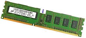 Оперативная память Micron DDR3 1Gb 1066MHz PC3 8500U 1R8 CL7 (MT8JTF12864AZ-1G1F1) Б/У