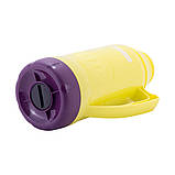 Термос Kamille Жовтий 1000мл пластиковий зі скляною колбою KM-2031, фото 4