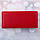Гаманець жіночий шкіряний Kafa з блокуванням RFID-сигналів, на магніті, червоний, фото 3