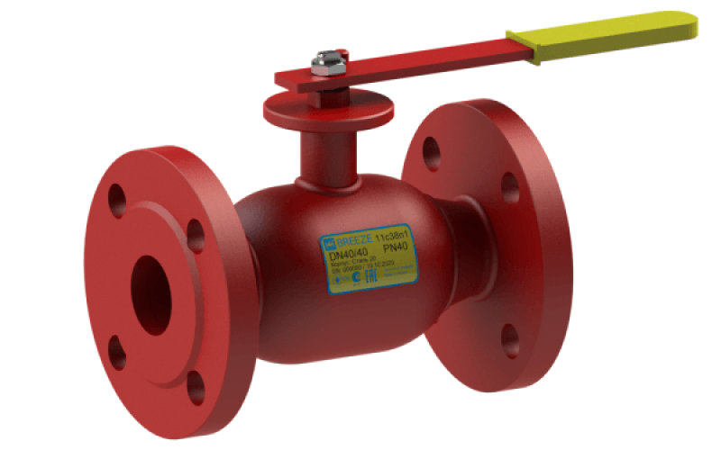 Кран кульовий сталевий 11с38п1 Ду20/20, фото 1