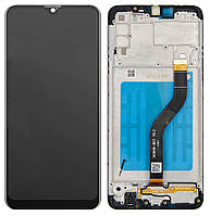 Дисплей для Samsung A207 Galaxy A20s (2019), модуль в зборі (екран і сенсор), з рамкою корпуса