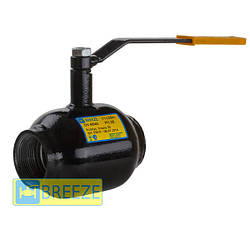 Кран кульовий сталевий 11с39п Ду40/40 PN25 повнопрохідний