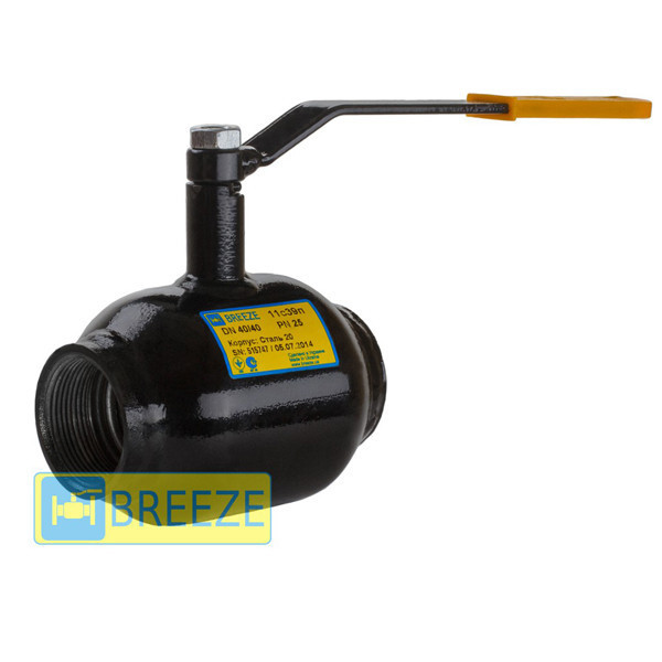 Кран кульовий сталевий 11с39п Ду50/50 PN25 повнопрохідний, фото 1