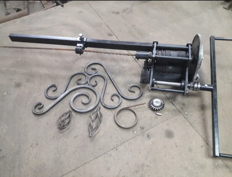 Верстат для кування - блок посилення, торсій, шишки, равлика, фото 1