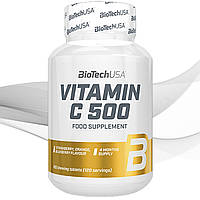 Витамин Ц BioTech Vitamin C 500 120 таб. Вітамін С Ц