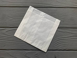 Пакет саше білий 210х200 (середня жиростійкість) 234Ф