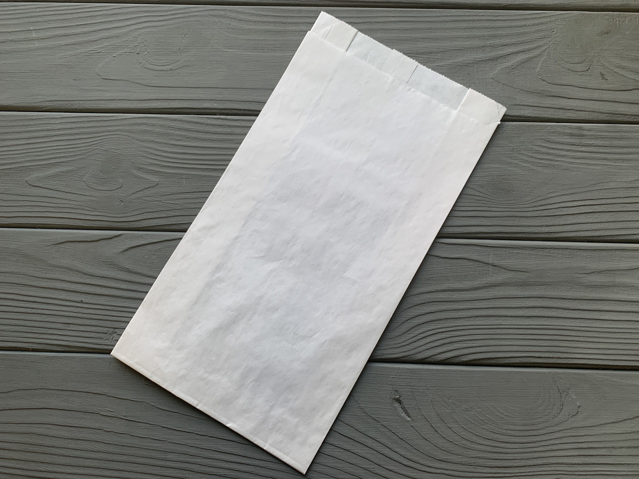 Пакет саше білий 280х140х60 мм. 50гр/м2 (середня жиростійкість) 51Ф, фото 1