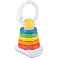 Брязкальце Пірамідка 2 в 1 Fisher Price DFR09, фото 3