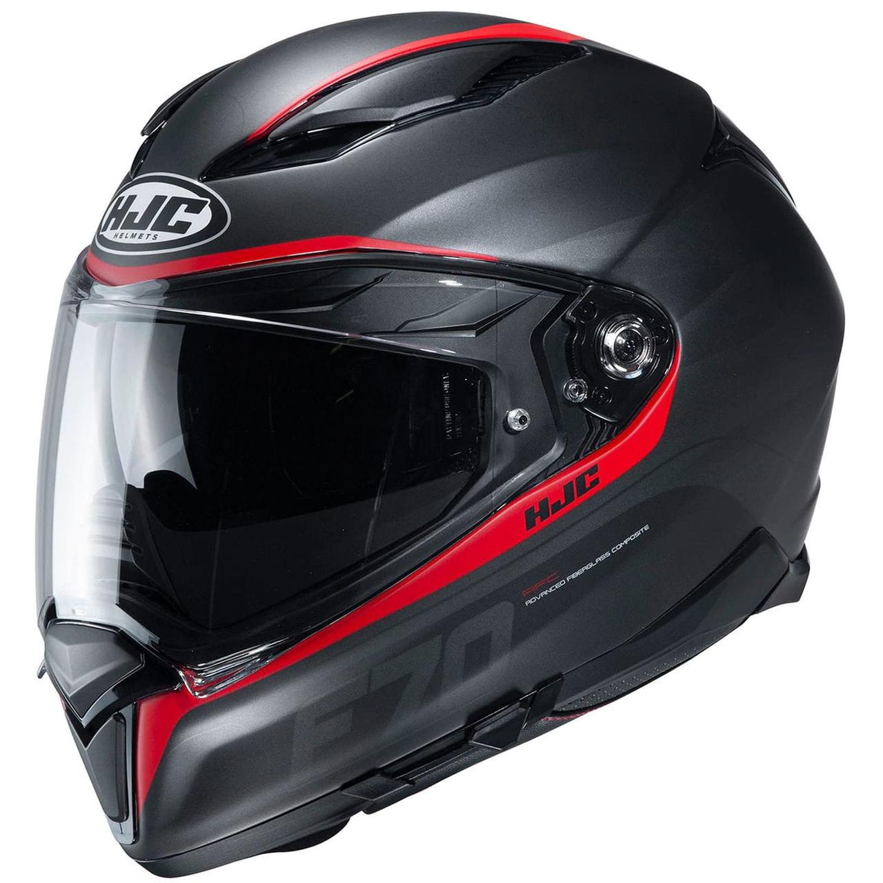 Мотошолом HJC F70 Feron (червоний)