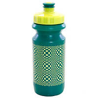 Фляга 0,6 Green Cycle DOT с большим соском, green nipple/ yellow cap/ green bottle