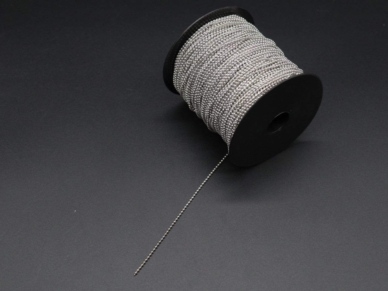 Кульковий ланцюжок на метраж Декоративний 1.5 мм Біжутерія ланцюг з роз'ємними ланками для декупажу Фурнітура, фото 1