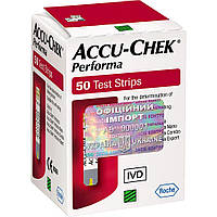 Тест-смужки Accu-Chek Performa, 50 шт. (Офіційний імпорт)