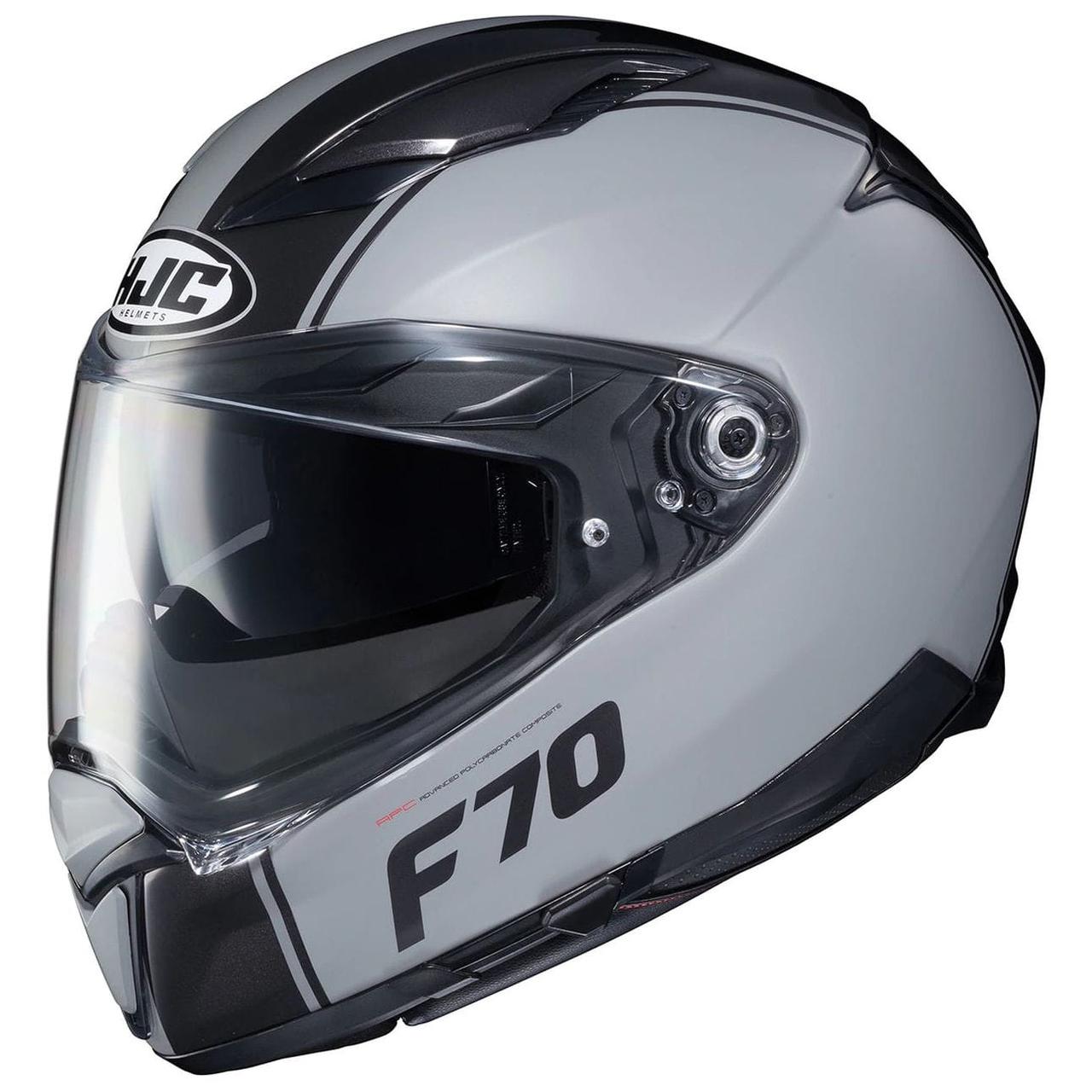 Мотошолом HJC F70 Mago (чорний)