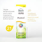 Краплі Баха №21 Mustard (Гірчиця). GUNA. Краплі, 10 мл. При необґрунтованою смутку, печалі і смутку, фото 5