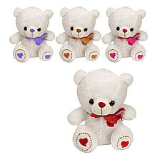 М'яка іграшка Білий ведмедик 28 см