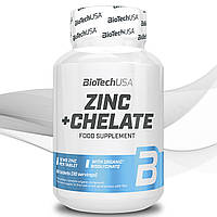 Цинк Biotech Usa Zinc + Chelate 60 таб