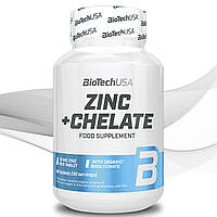 Цынк Biotech Usa Zinc + Chelate 60 таб