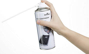 Стиснене повітря для чищення оргтехніки 400 мл DURABLE