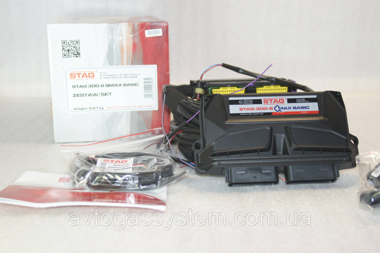 Електроніка Stag-300 QMax Basiс 8 циліндрів