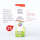 Краплі Баха №25 Red Chestnut (Червоний Каштан, Ред Честнат). GUNA. Краплі, 10 мл. При занепокоєння і страху, фото 6