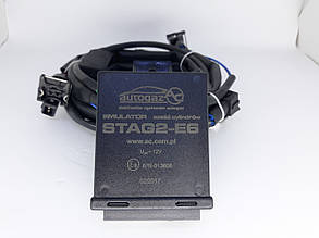 Емулятор форсунок Stag2-E6 без роз'ємів універсальний 6 циліндрів