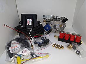 Міні комплект Stag 200 Go Fast/редуктор Tomasetto Nordic/форсунки Valtek