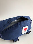 Поясна сумка Kanken Fjällräven Ulvo Hip Pack Medium синій. Живе фото (топ ААА+), фото 5