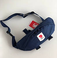 Поясная сумка Kanken Fjällräven Ulvo Hip Pack Medium синий. Живое фото (топ ААА+)