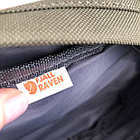 Поясна сумка Kanken Fjällräven Ulvo Hip Pack Medium хакі. Живе фото (топ ААА+), фото 7