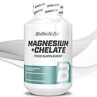 Магній Biotech Usa Magnesium + Chelate 60 капсул