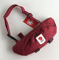 Поясная сумка Kanken Fjällräven Ulvo Hip Pack Medium бордовый. Живое фото (топ ААА+)