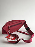 Поясна сумка Kanken Fjällräven Ulvo Hip Pack Medium бордовий. Живе фото (топ ААА+), фото 4