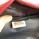 Поясна сумка Kanken Fjällräven Ulvo Hip Pack Medium бордовий. Живе фото (топ ААА+), фото 6